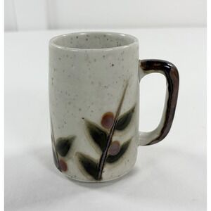 Vintage Otagiri Bittersweet Grandmug 5" Footed Speckled Stoneware Japan MCM 70s